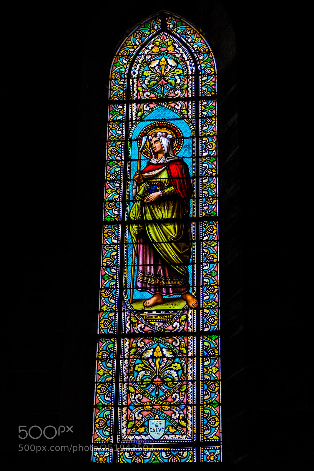 Nikon D7200 sample photo. Stained glass eglise saint-louis photography