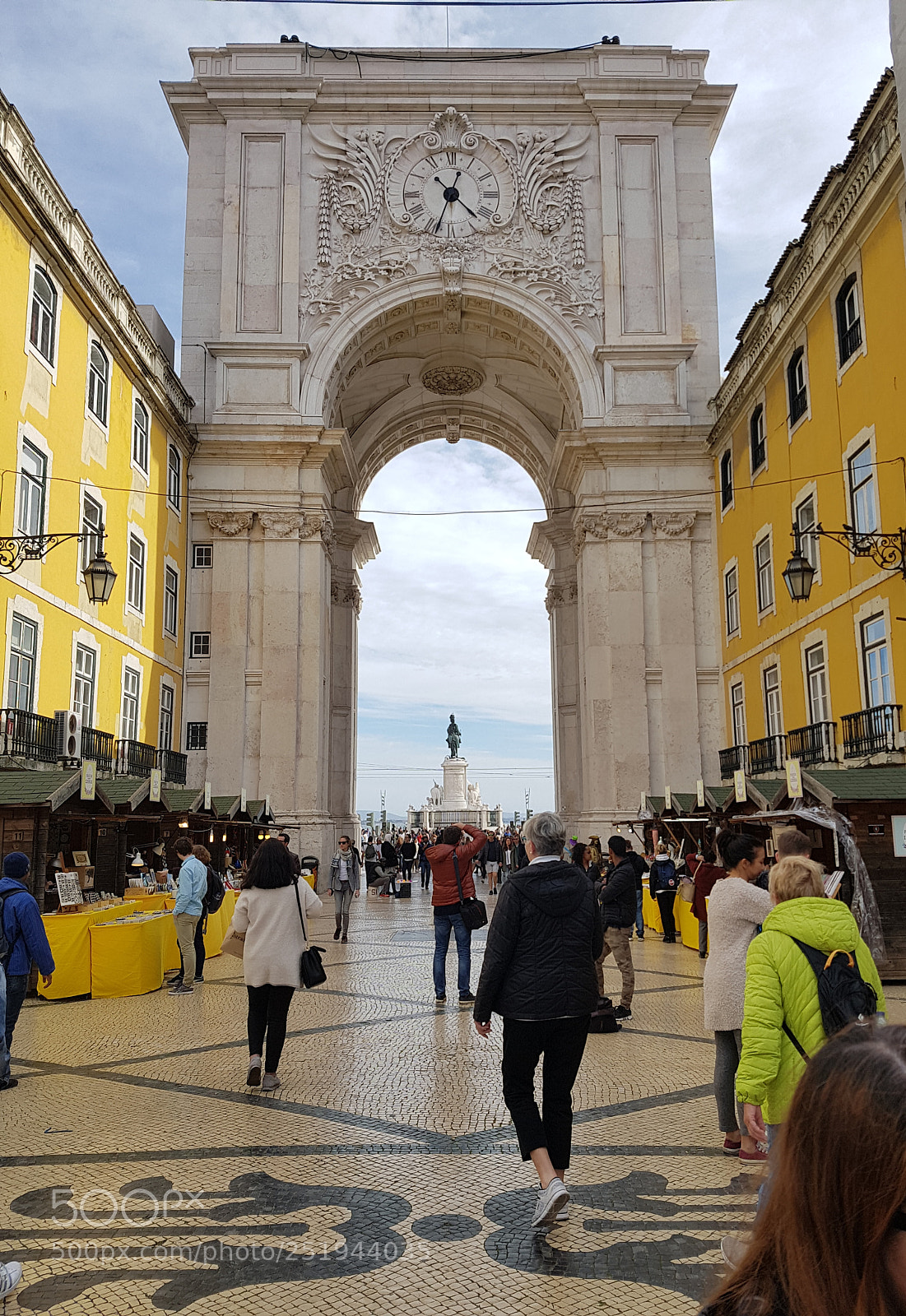 Samsung Galaxy S7 Edge sample photo. Rua augusta, lisboa photography