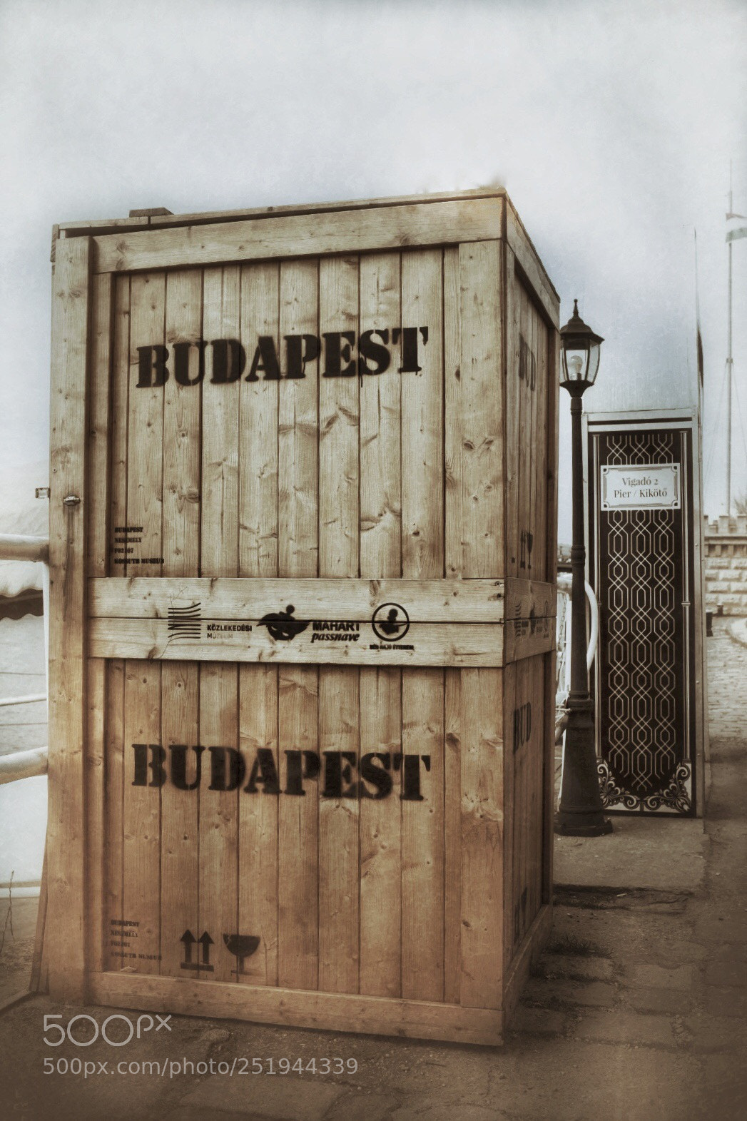 Nikon D750 sample photo. Budapest docks photography