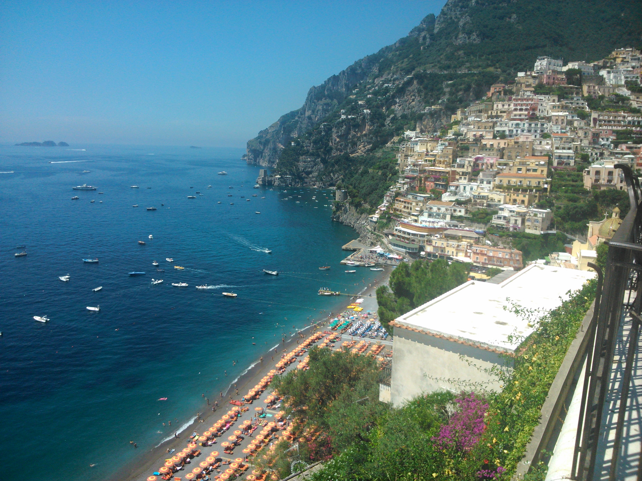 Sony Xperia L sample photo. Positano photography