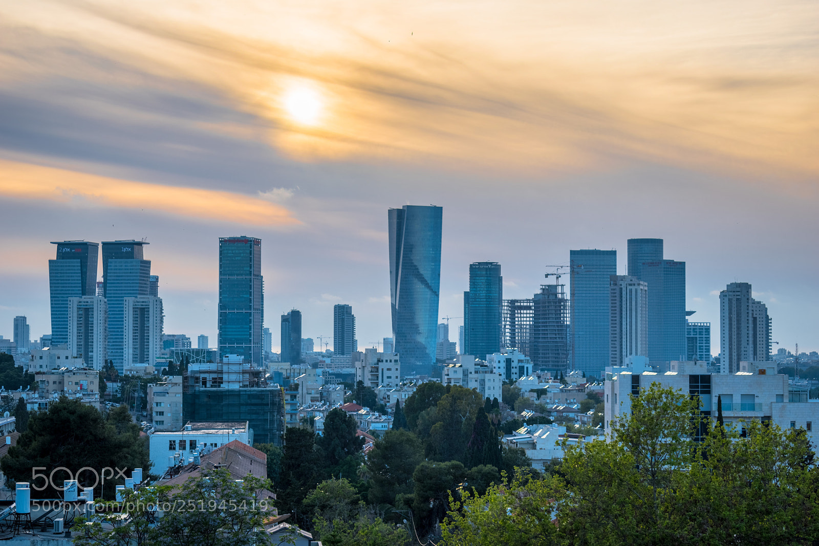 Nikon D5600 sample photo. City in blue photography