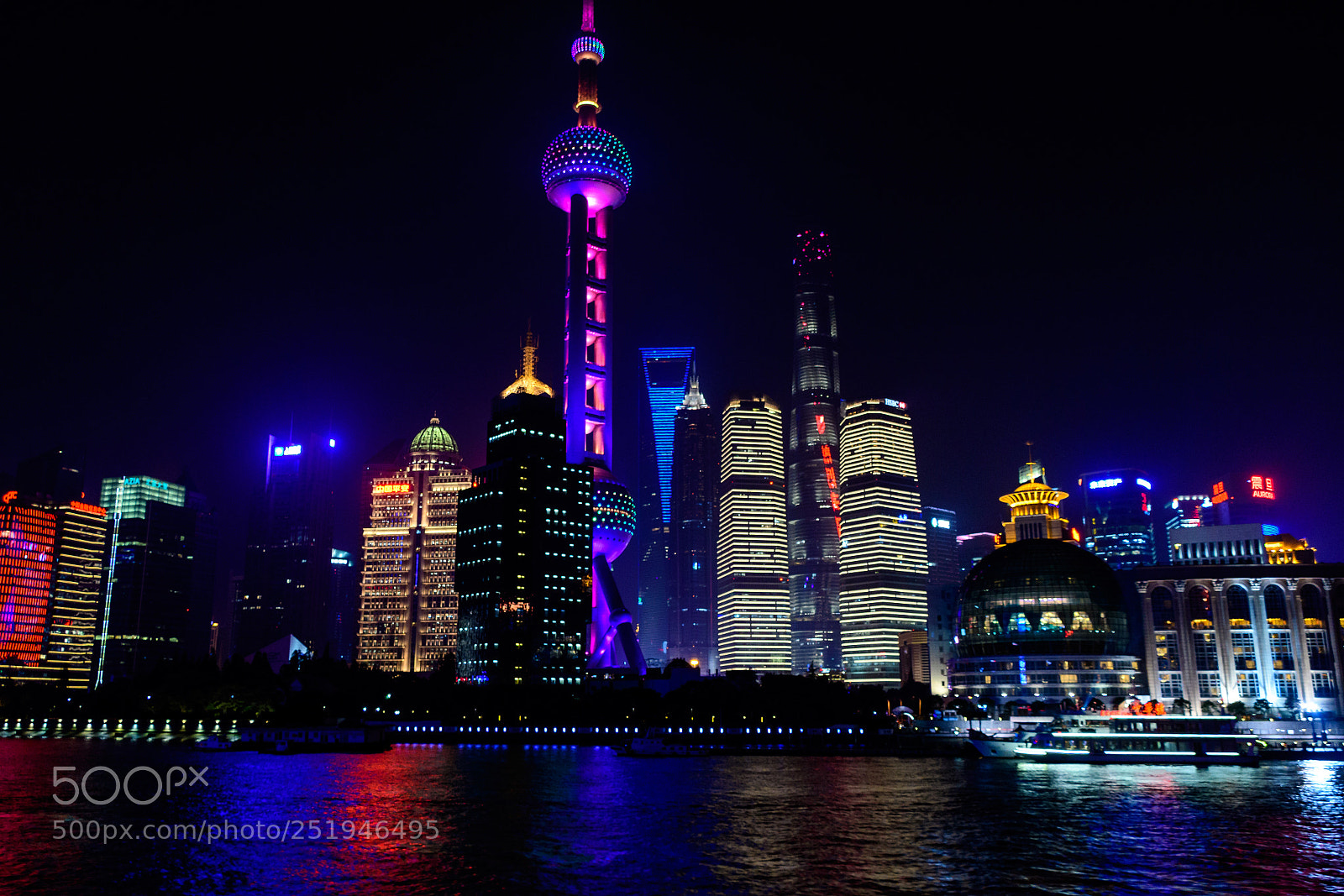 Nikon D500 sample photo. Huangpu river cruise photography
