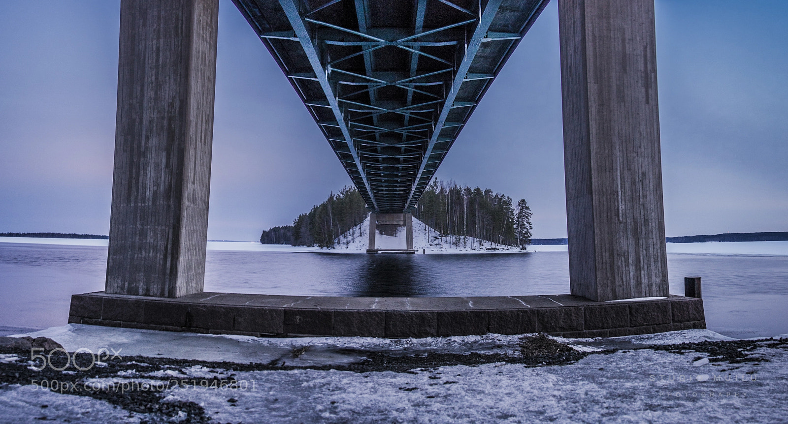 Canon EOS-1D Mark III sample photo. Karisalmi bridge 2 photography