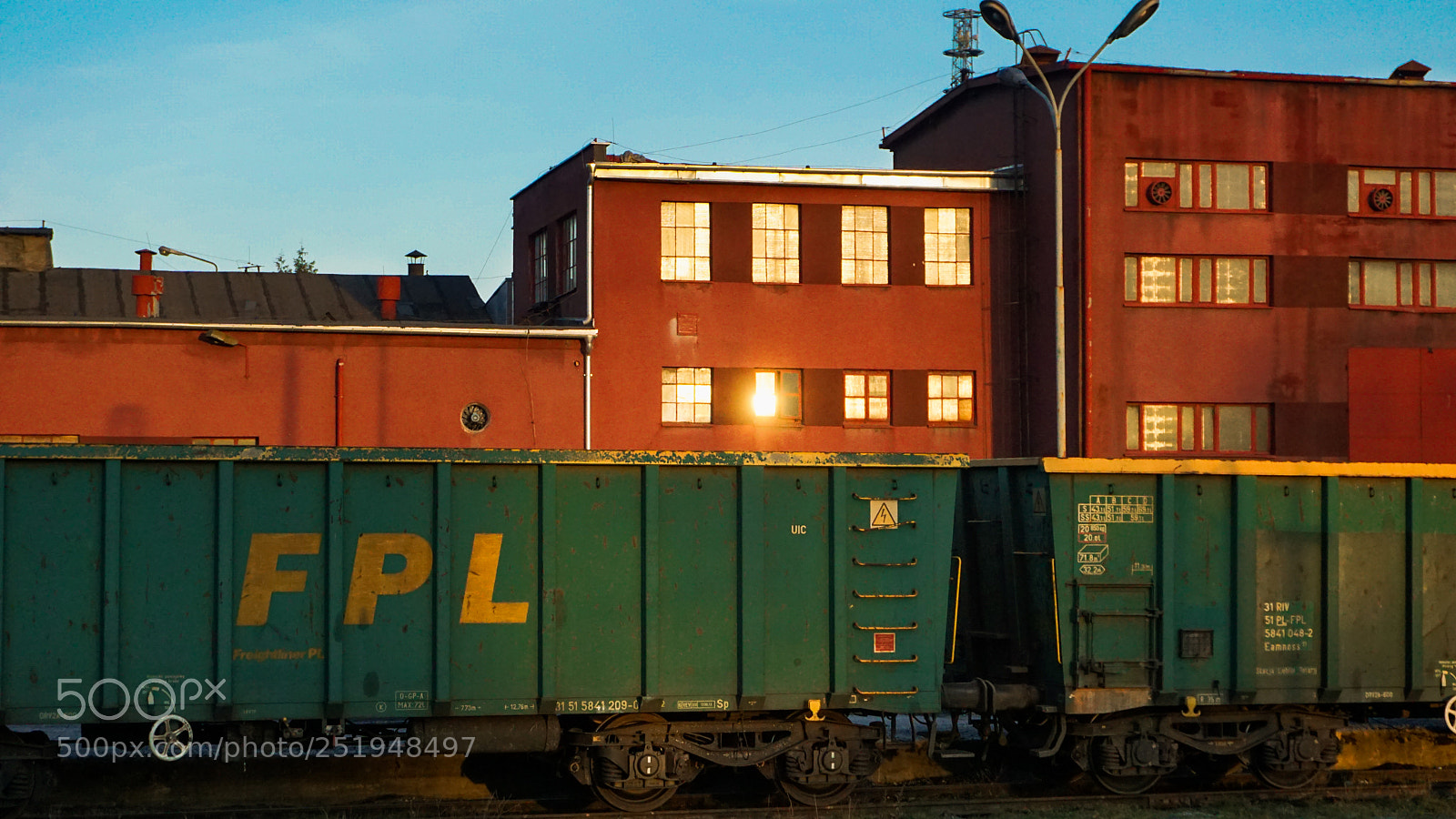 Sony a6000 sample photo. Railway siding photography