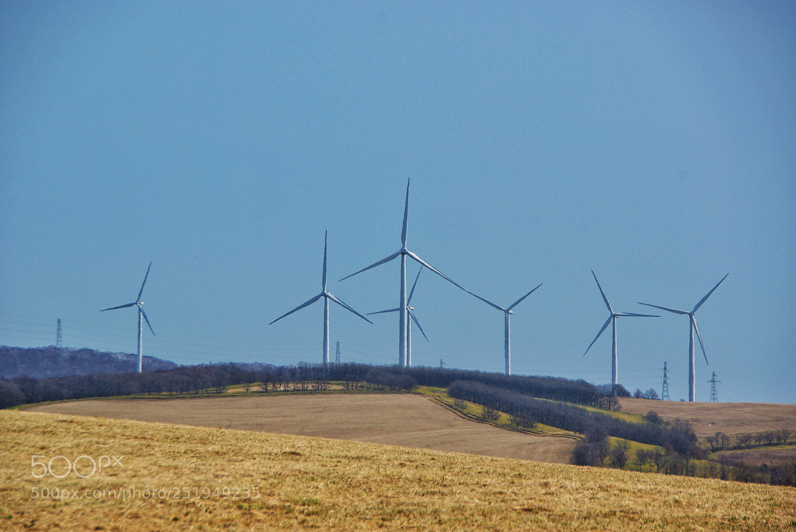 Pentax K10D sample photo. Wind turbine  photography