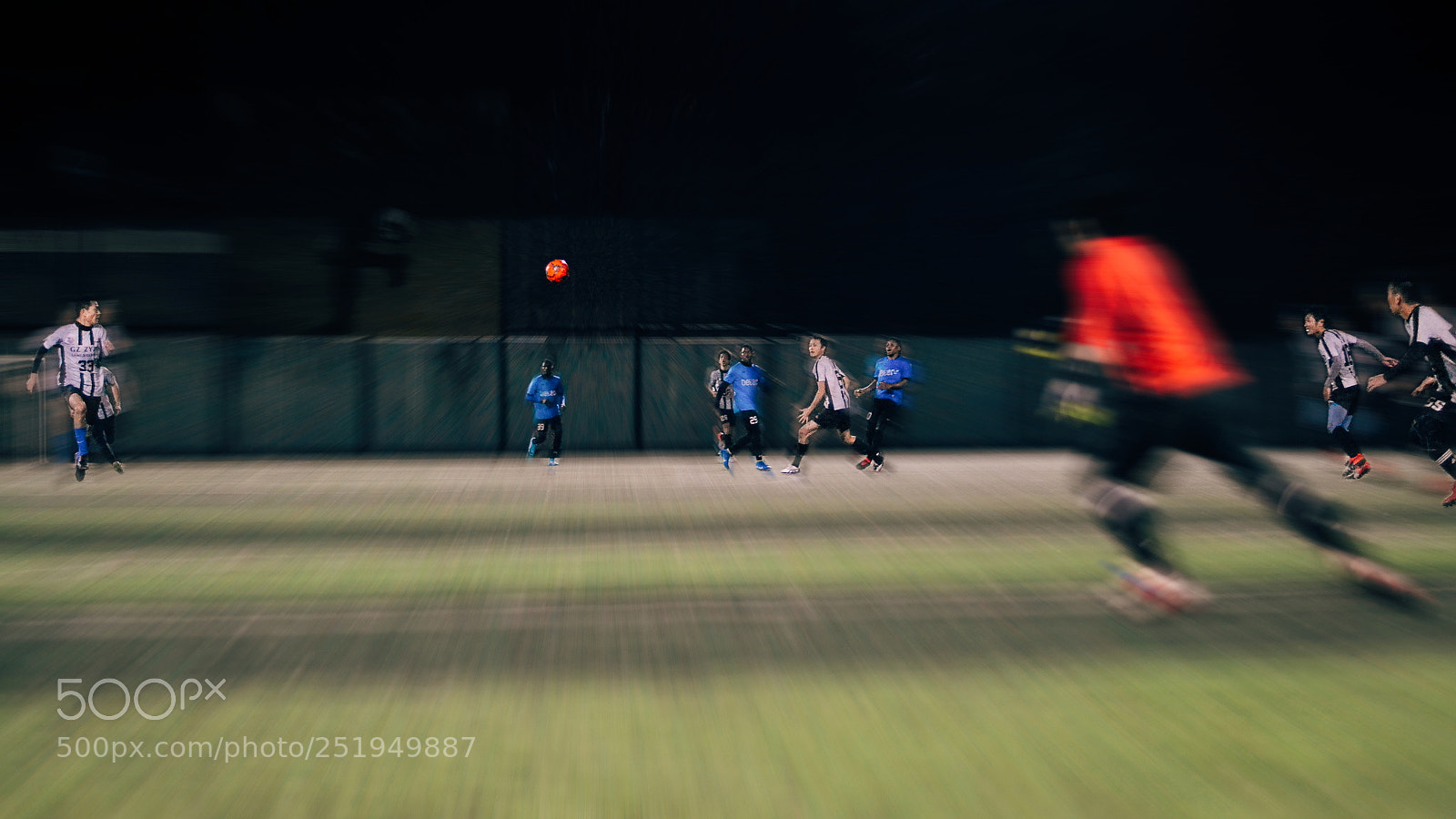 Nikon D3100 sample photo. Football photography