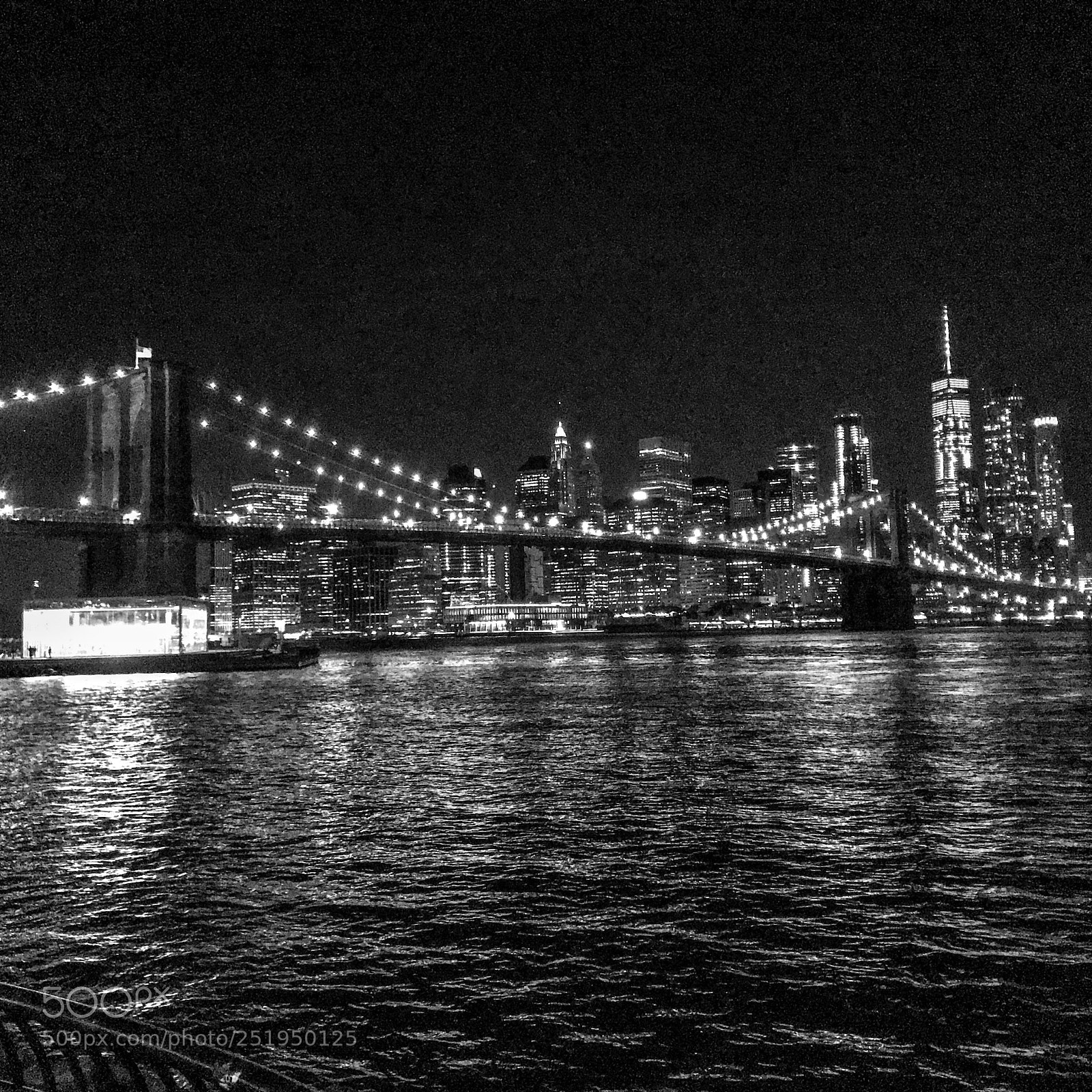 Apple iPhone 7 Plus sample photo. Bklyn bridge nyc photography