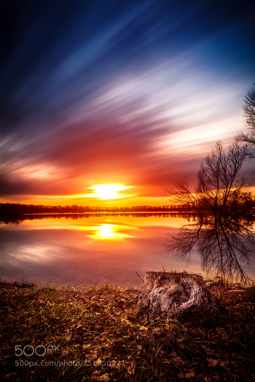 Nikon D7100 sample photo. Sunset lake oresje zagreb photography