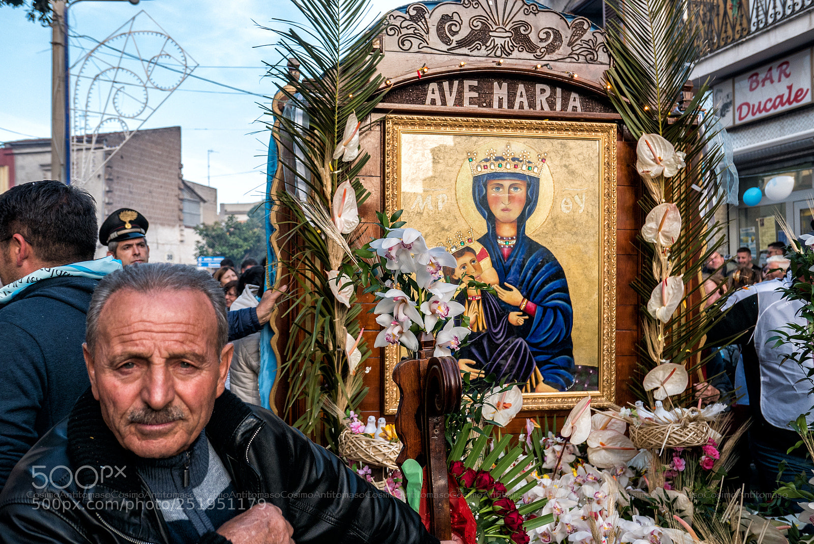 Panasonic Lumix DMC-LX100 sample photo. Processione della madonna incaldana photography