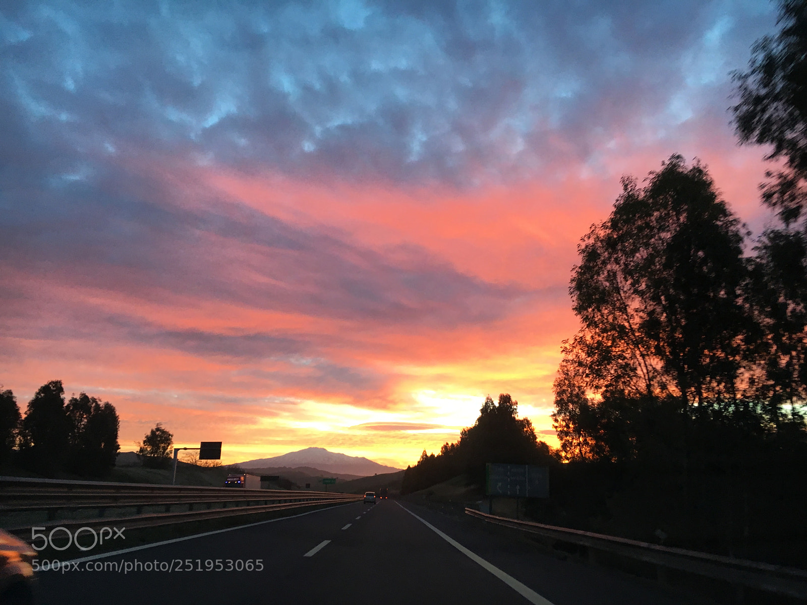 Apple iPhone 6s sample photo. Etna vulcan sunrise photography