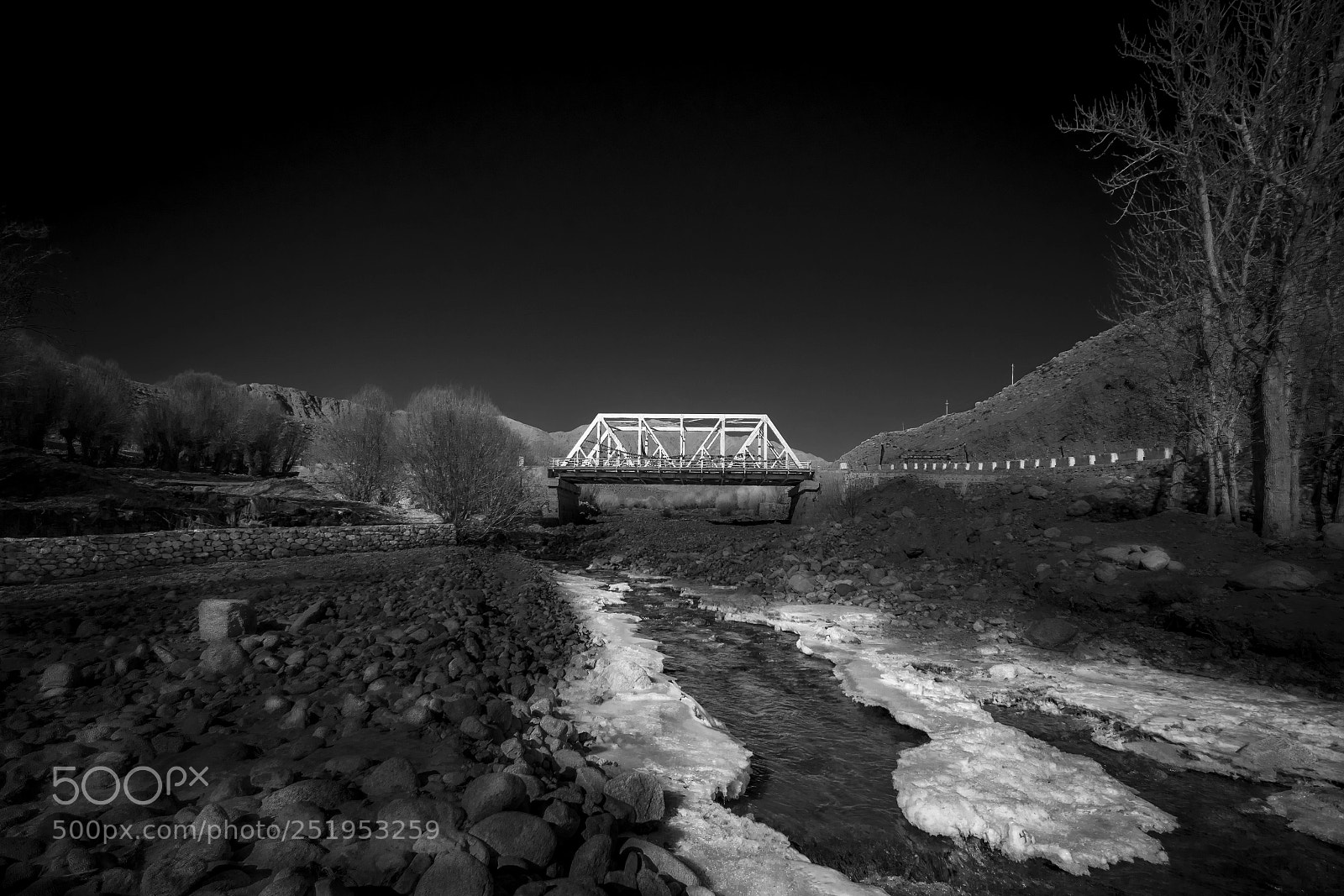 Nikon D500 sample photo. Landscape in black & white photography