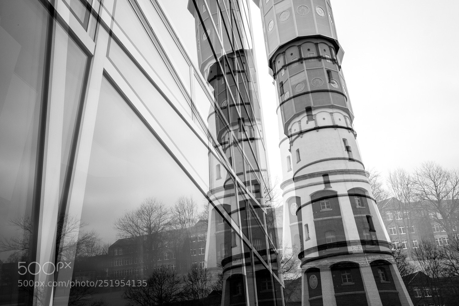 Fujifilm X-T2 sample photo. Water tower in front photography