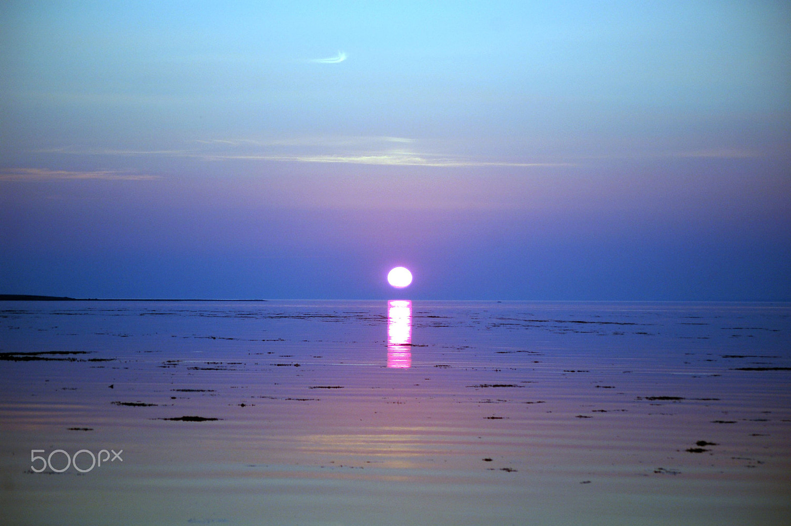 Nikon D50 sample photo. Sundown over galway bay photography