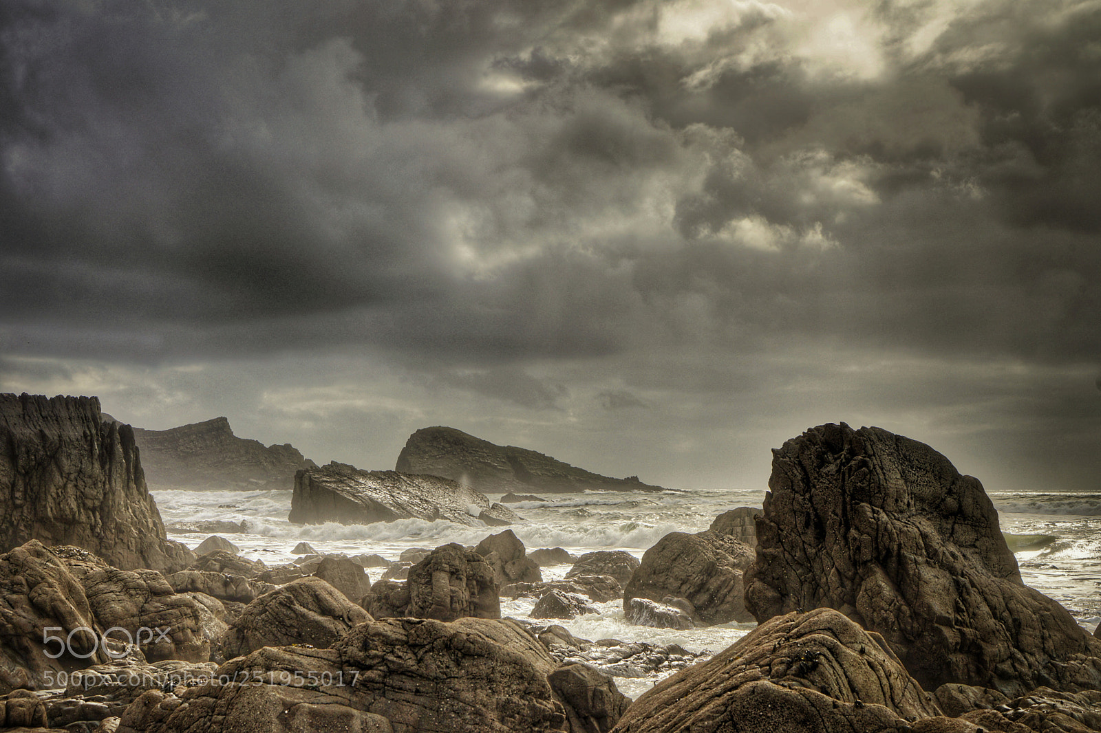 Sony a7 sample photo. Stormy welcombe mouth beach 2 photography