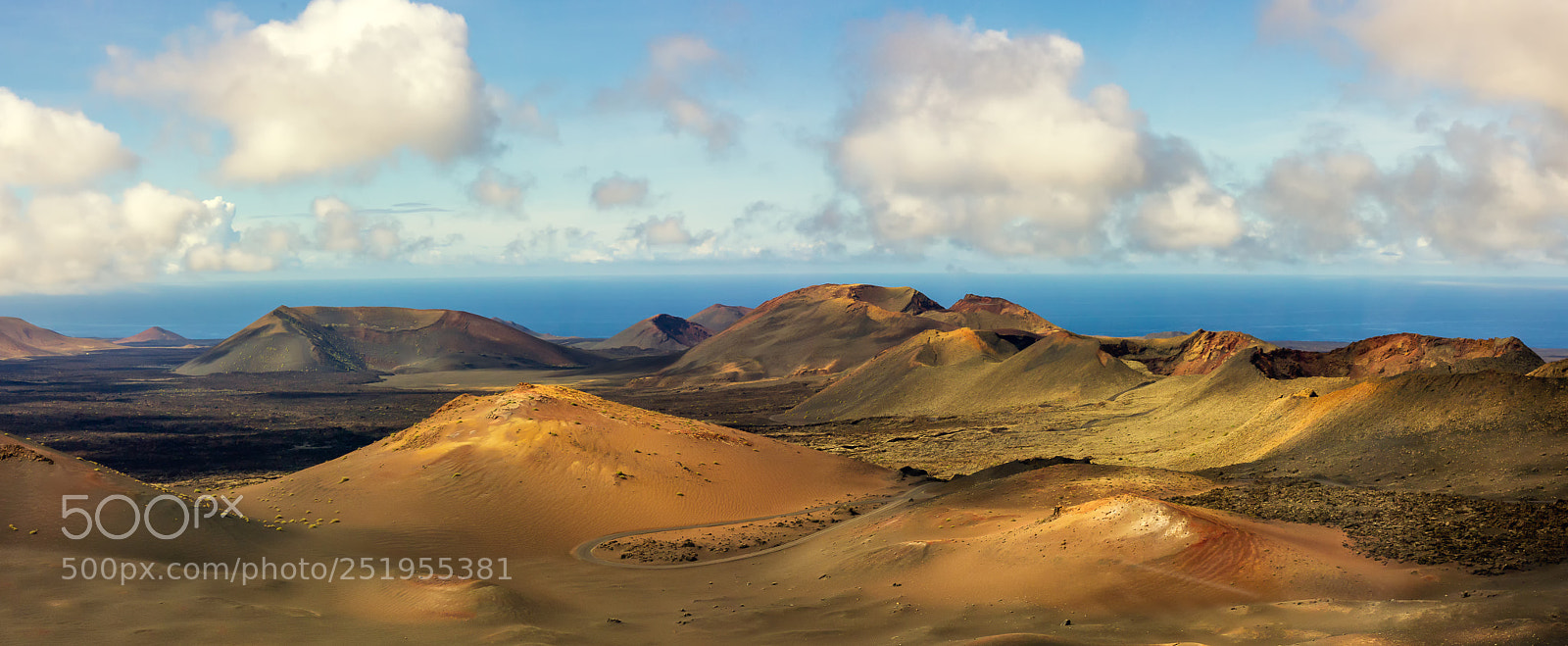 Canon EOS 60D sample photo. Timanfaya panoramic photography