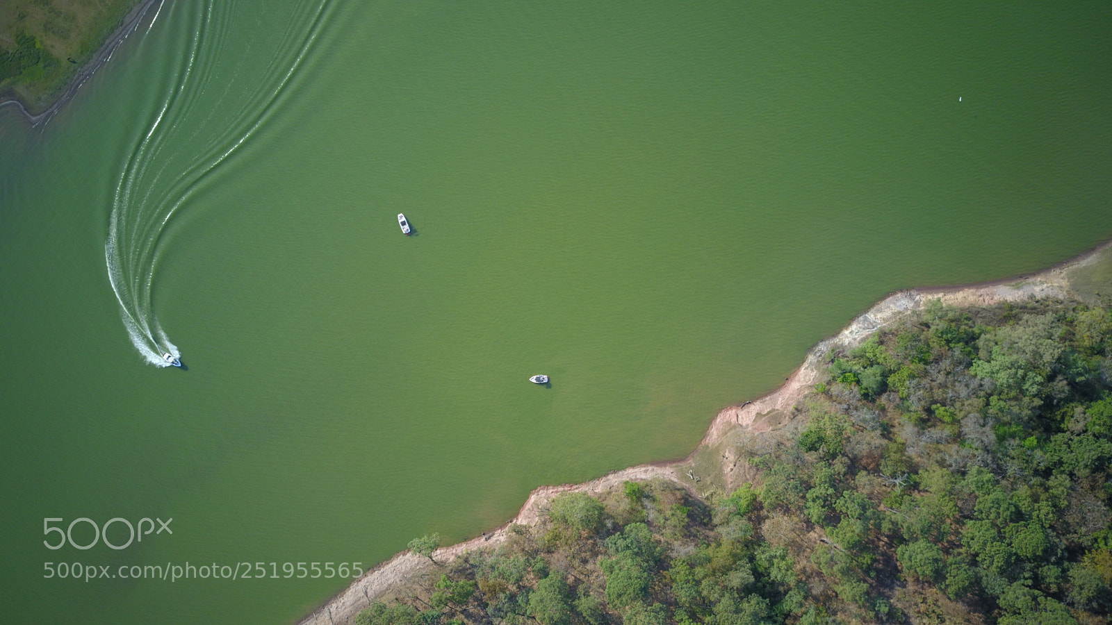 DJI FC220 sample photo. Above the lake photography