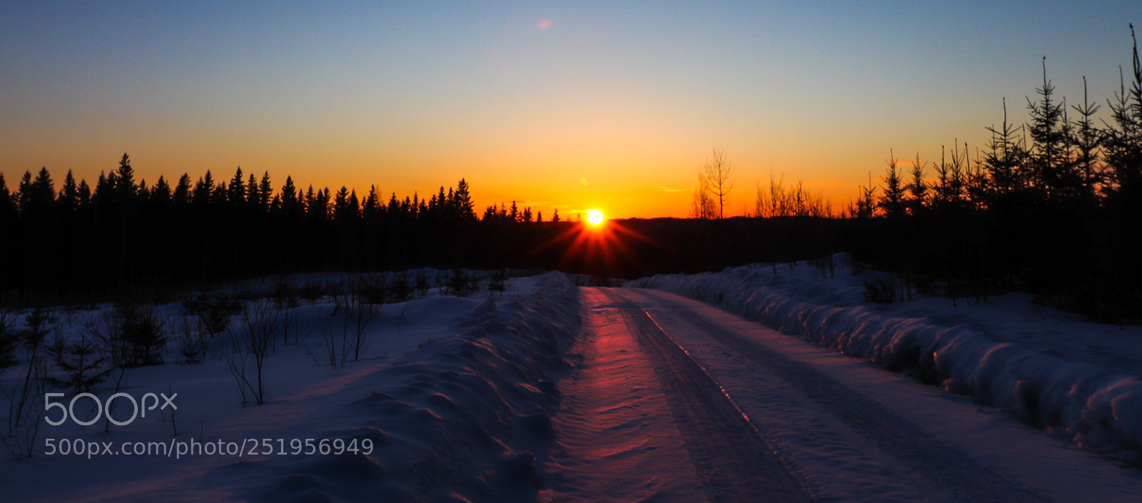 Canon EOS 77D (EOS 9000D / EOS 770D) sample photo. Road to sunset photography
