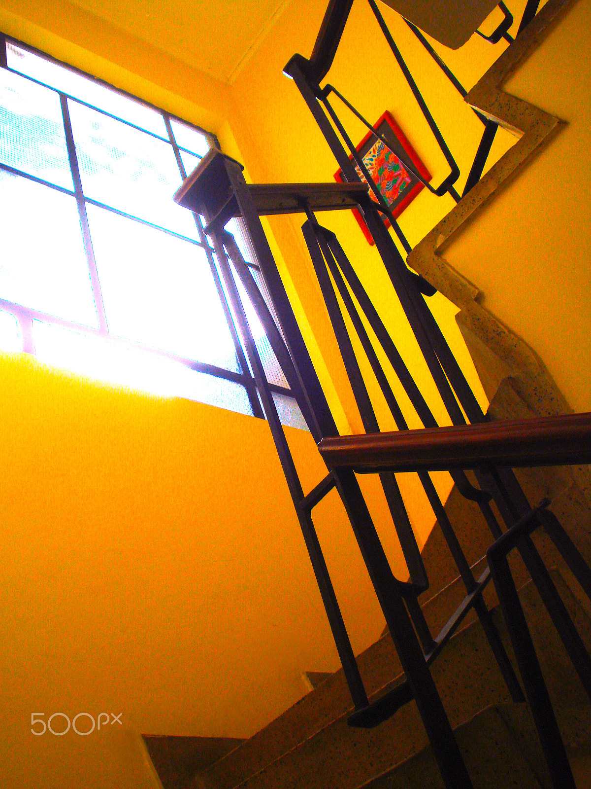 Sony DSC-W55 sample photo. Stairway to the sun. photography