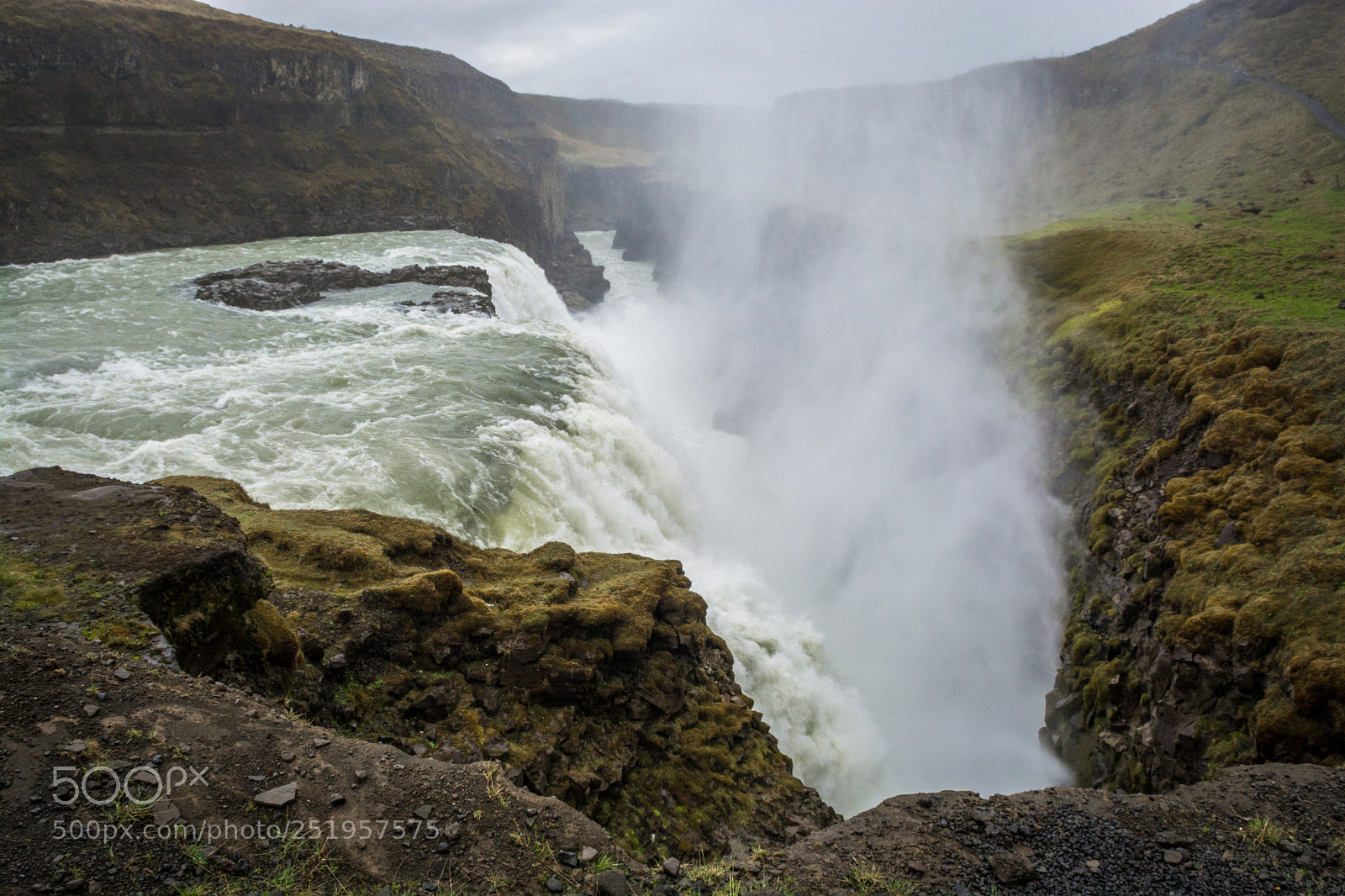 Nikon D7100 sample photo. Gullfoss photography
