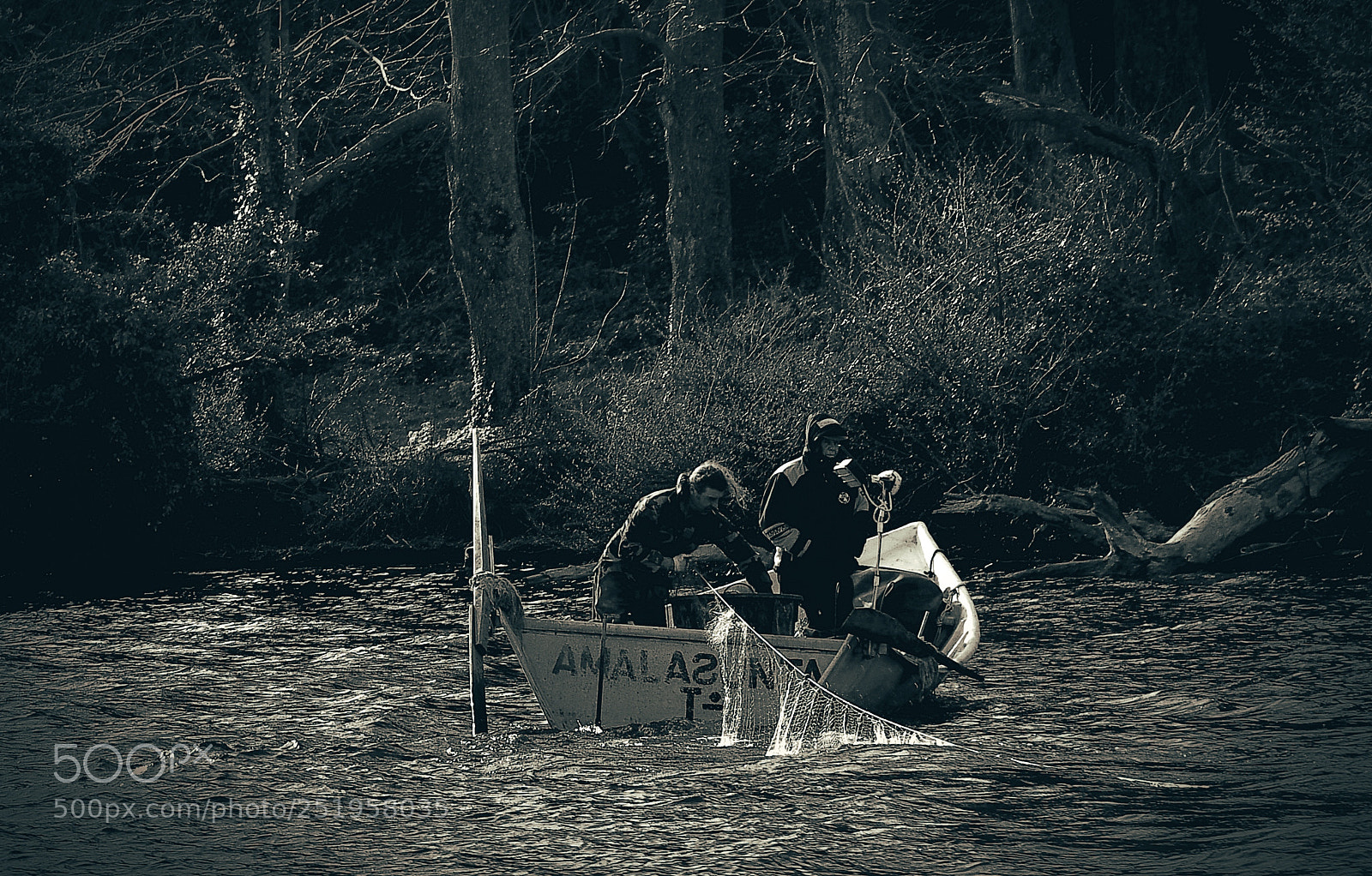 Nikon D7500 sample photo. Fishermen on the lake photography