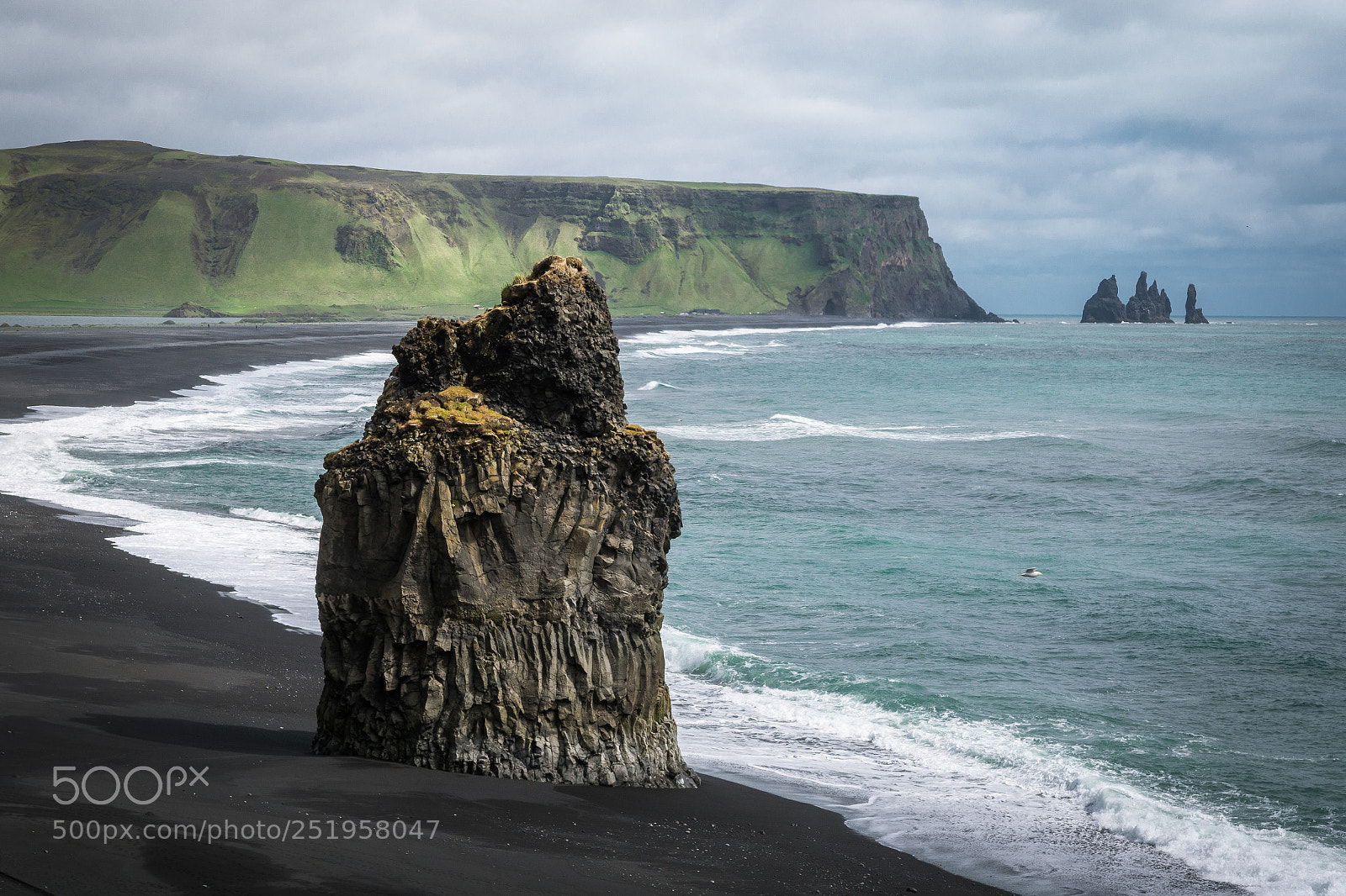 Nikon D7100 sample photo. Black beach photography