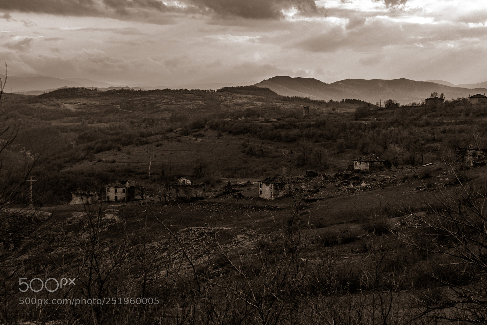 Sony SLT-A58 sample photo. The abandoned village 2 photography