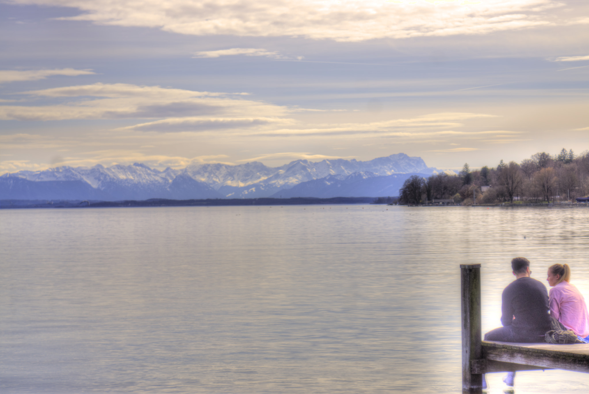 Sony DT 18-70mm F3.5-5.6 sample photo. Ostermontag 2018 am starnberger see photography