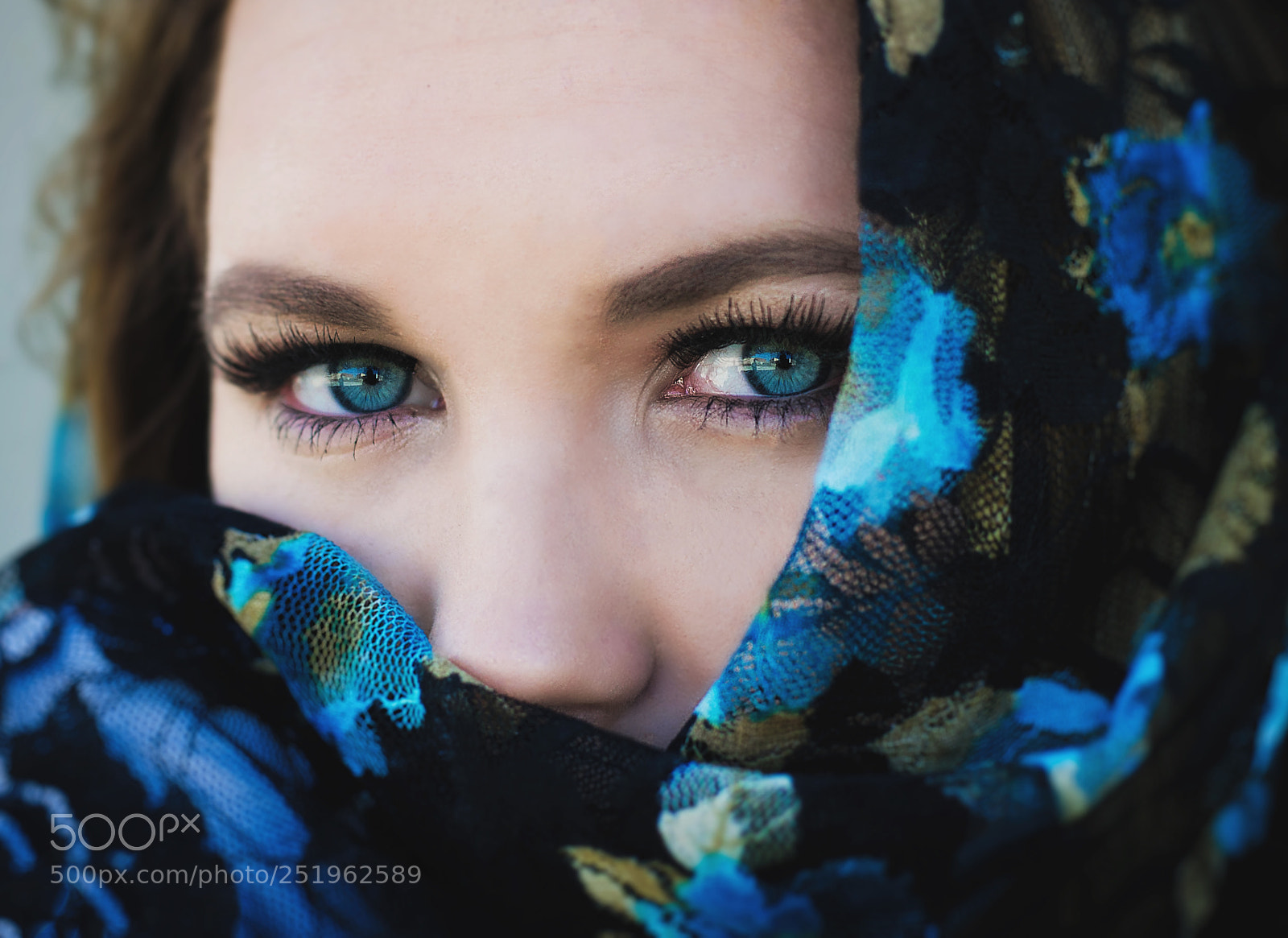 Nikon D3100 sample photo. Blue eyes photography