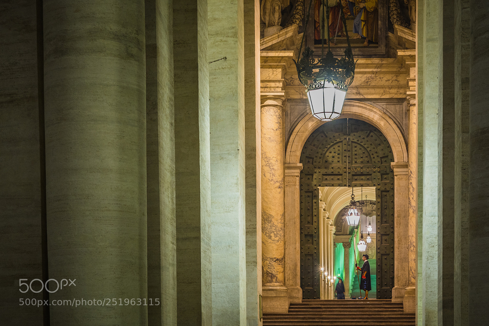Nikon D5200 sample photo. Guard in vatican photography