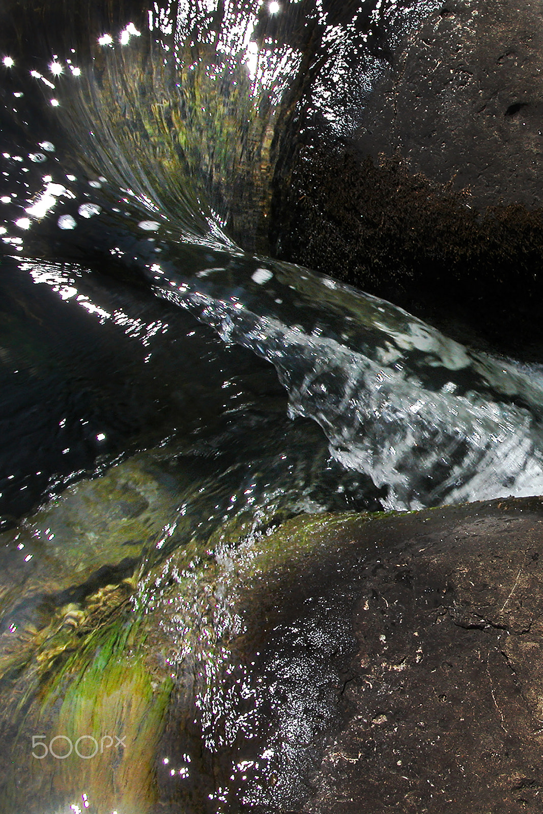 Nikon E5700 sample photo. Water swirl photography