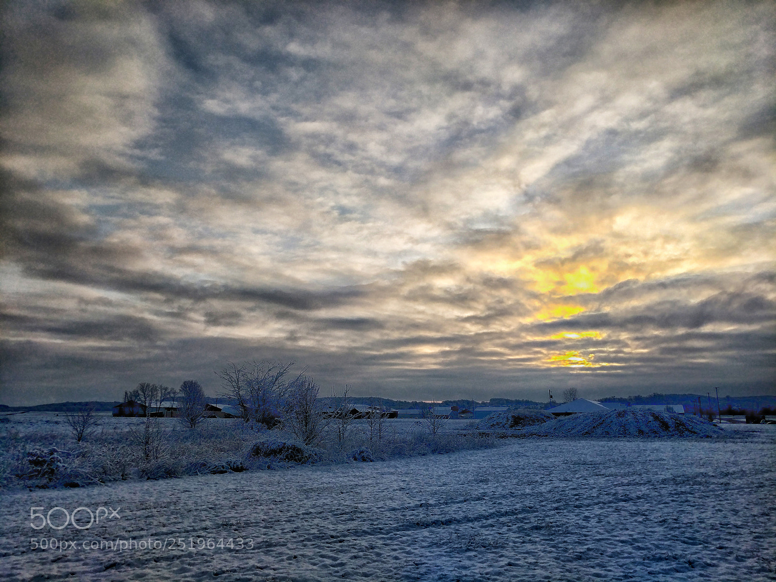 Google Pixel XL sample photo. Snow sunrise photography