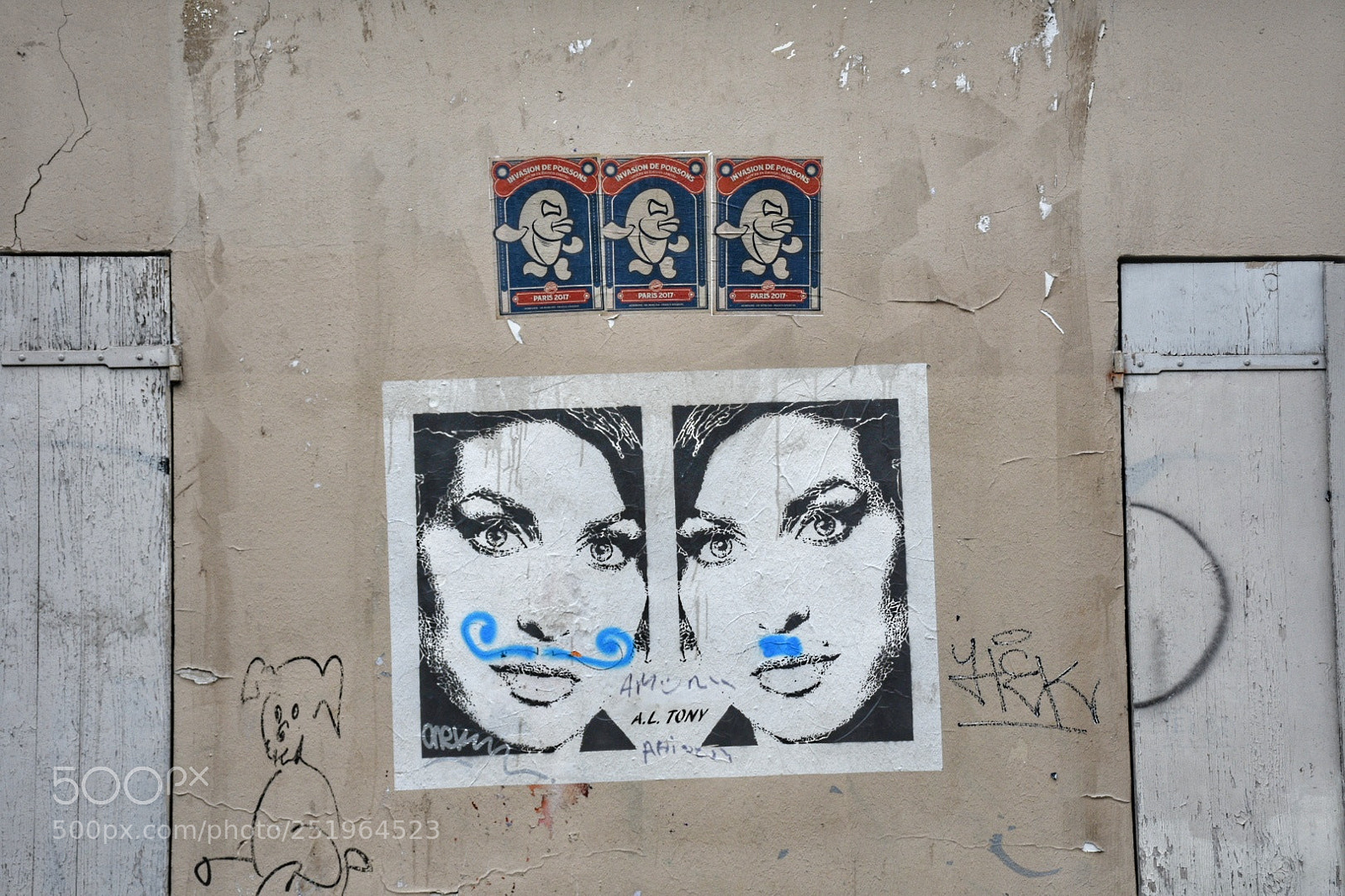 Nikon D7200 sample photo. Artecallejero streetart montmartre paris photography