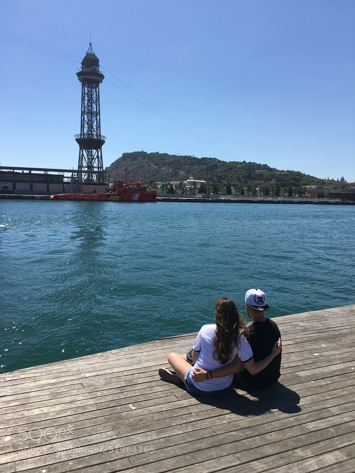 Apple iPhone 6s Plus sample photo. Barcelona’s port  photography
