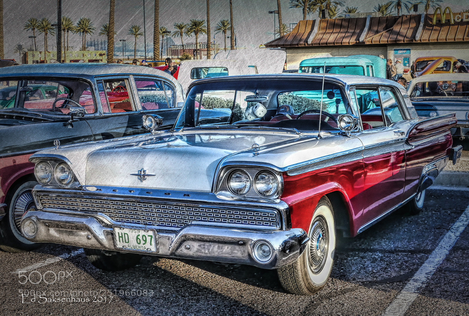 Panasonic Lumix DMC-FZ1000 sample photo. 1959 canadian mercury meteor. photography