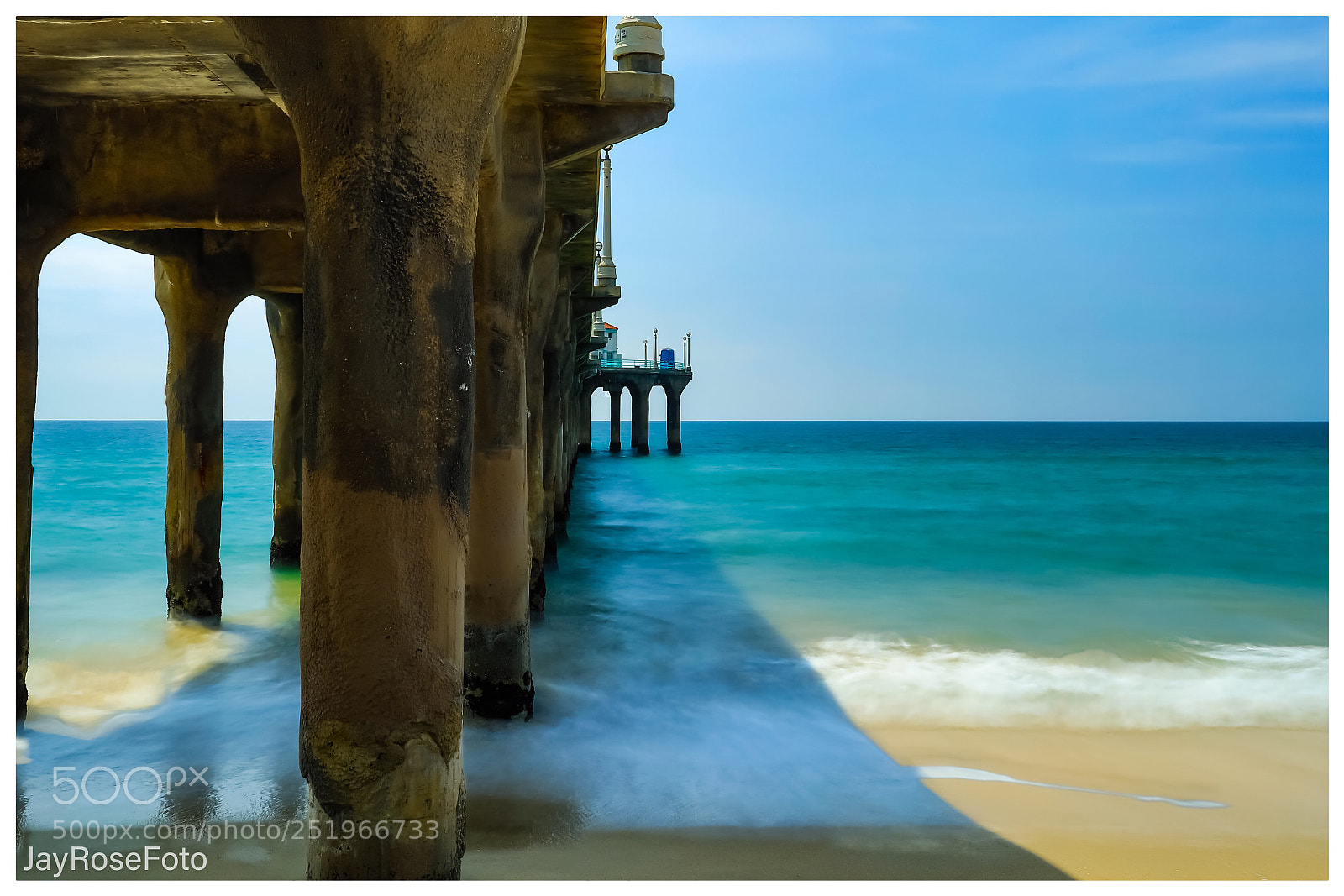 Canon EOS 5DS R sample photo. Manhattan beach pier photography