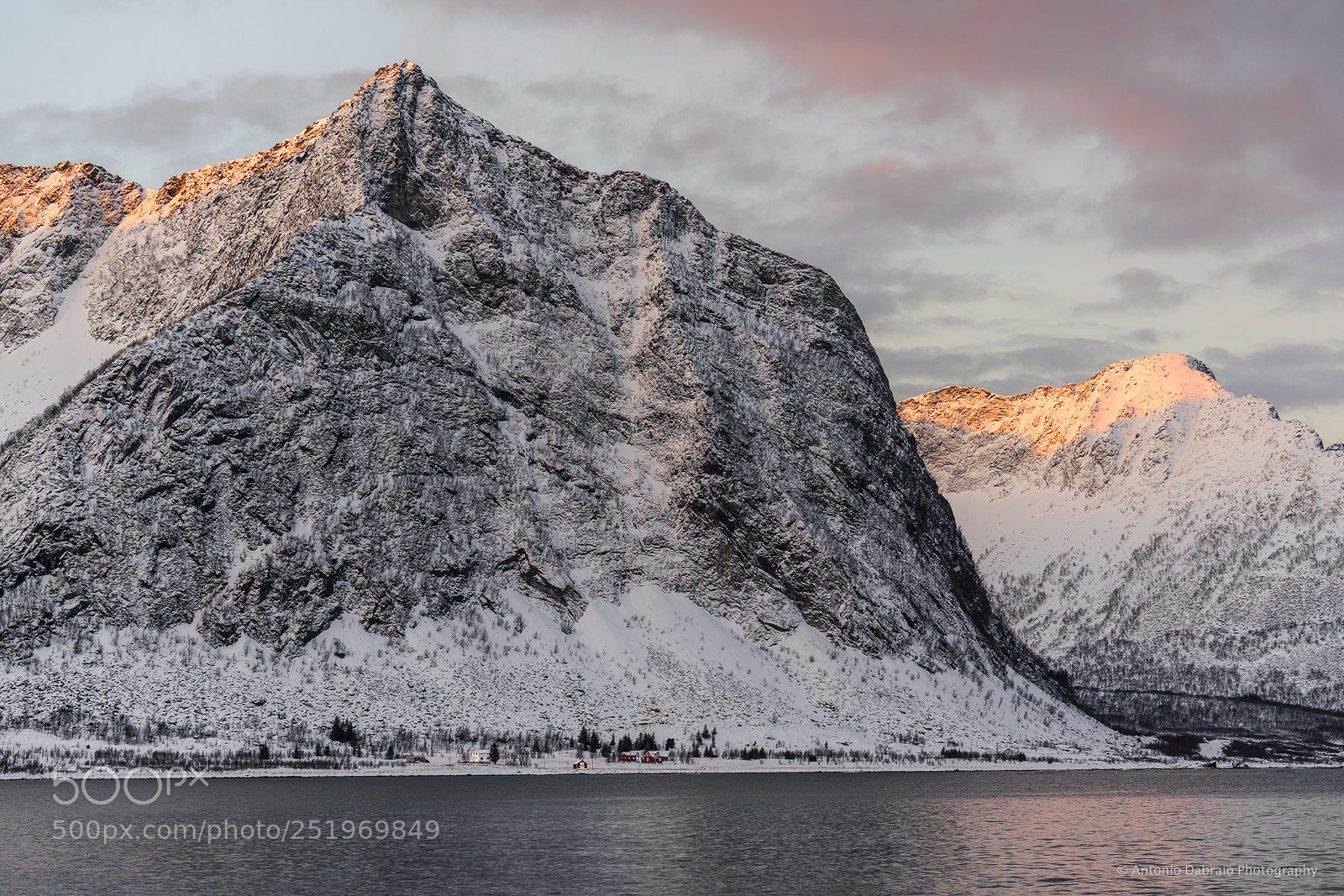 Sony a7R III sample photo. Senja, norway winter landscape photography