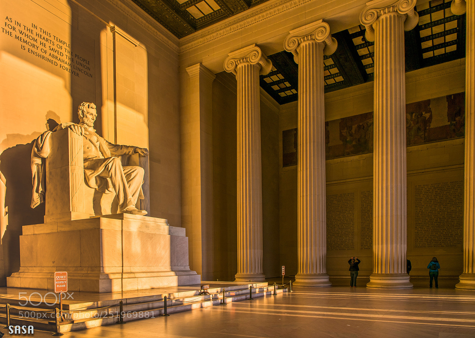 Nikon D850 sample photo. Lincoln memorial bathing in photography