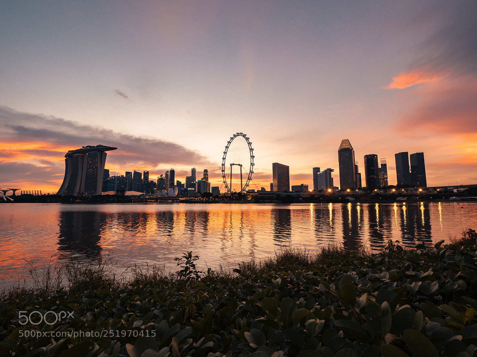 Panasonic Lumix DC-GH5 sample photo. Singapore sunset photography