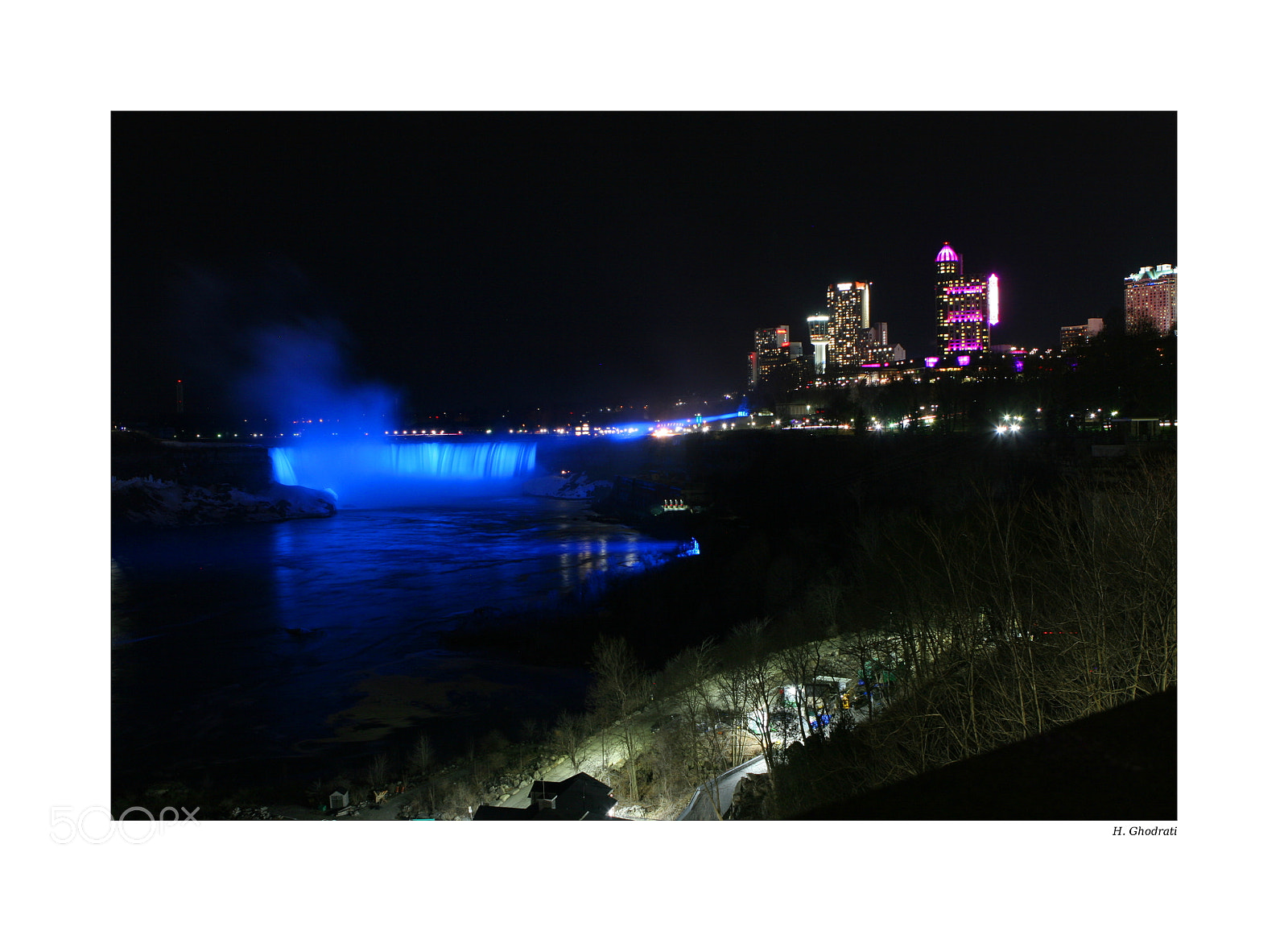 Canon EOS 20D sample photo. Niagara - night 5 photography
