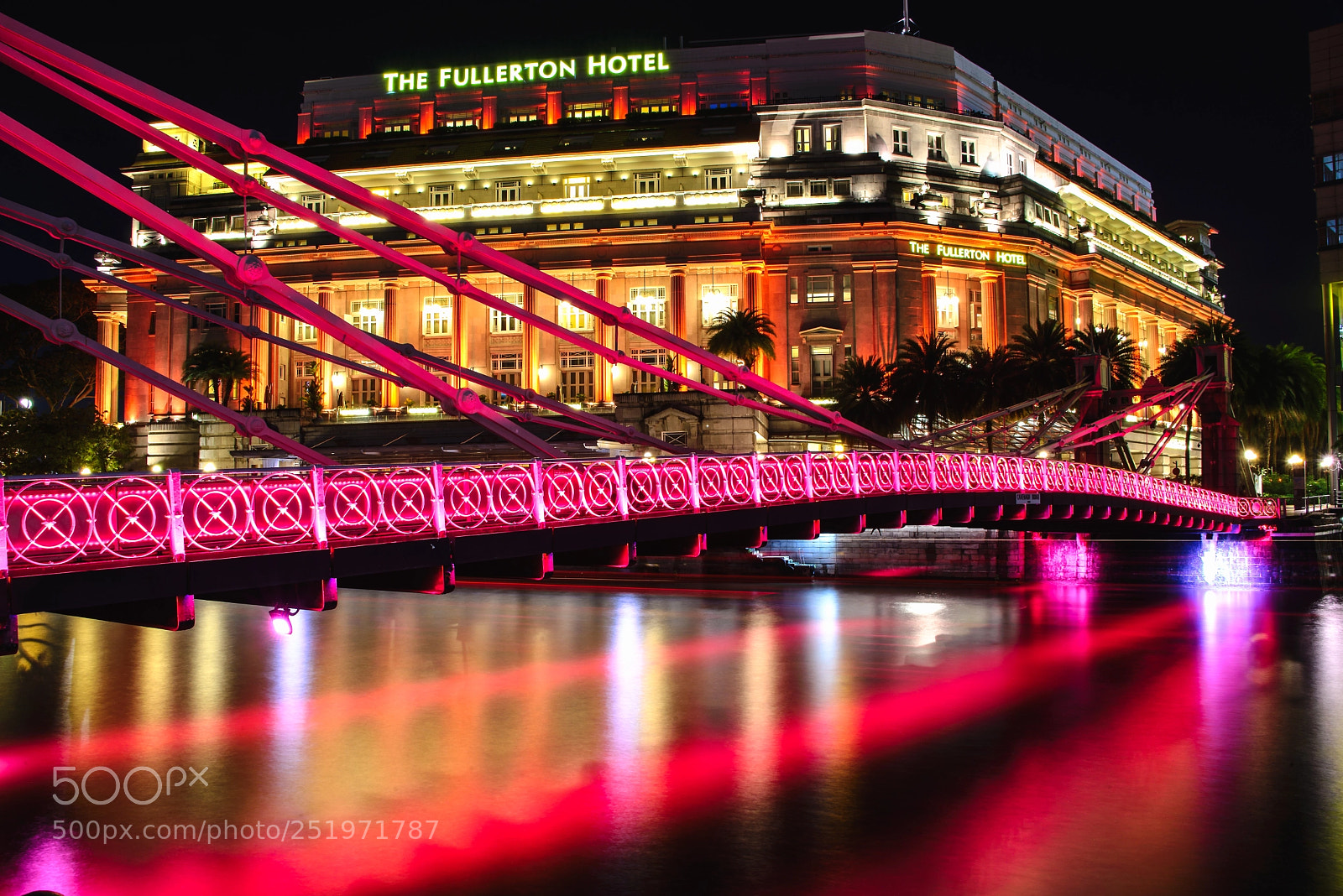 Nikon D610 sample photo. The fullerton hotel at photography