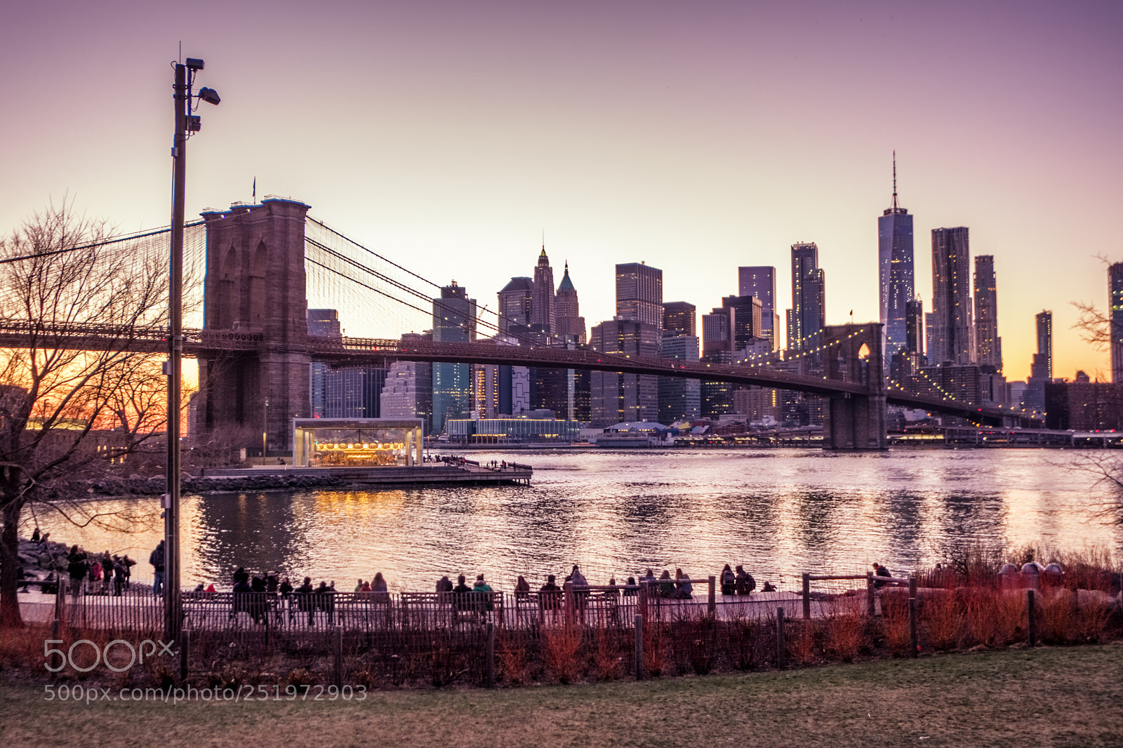Fujifilm X-T20 sample photo. A brooklyn bridge sunset photography