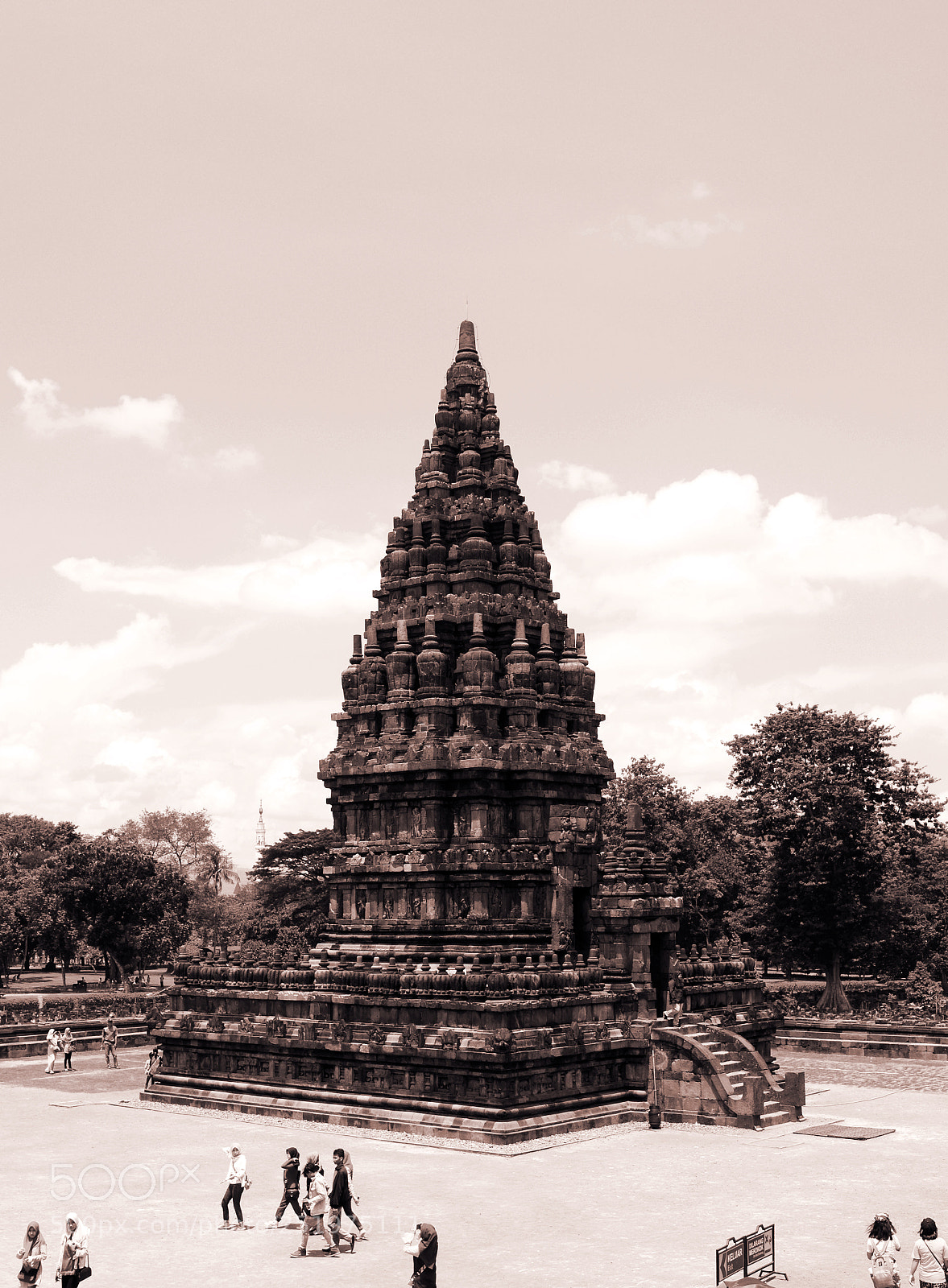 Nikon D5200 sample photo. Prambanan temple photography