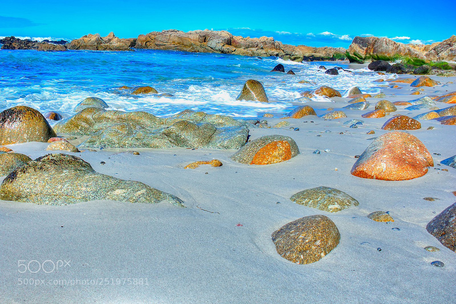 Nikon D7100 sample photo. Carmel mile beach rocks photography