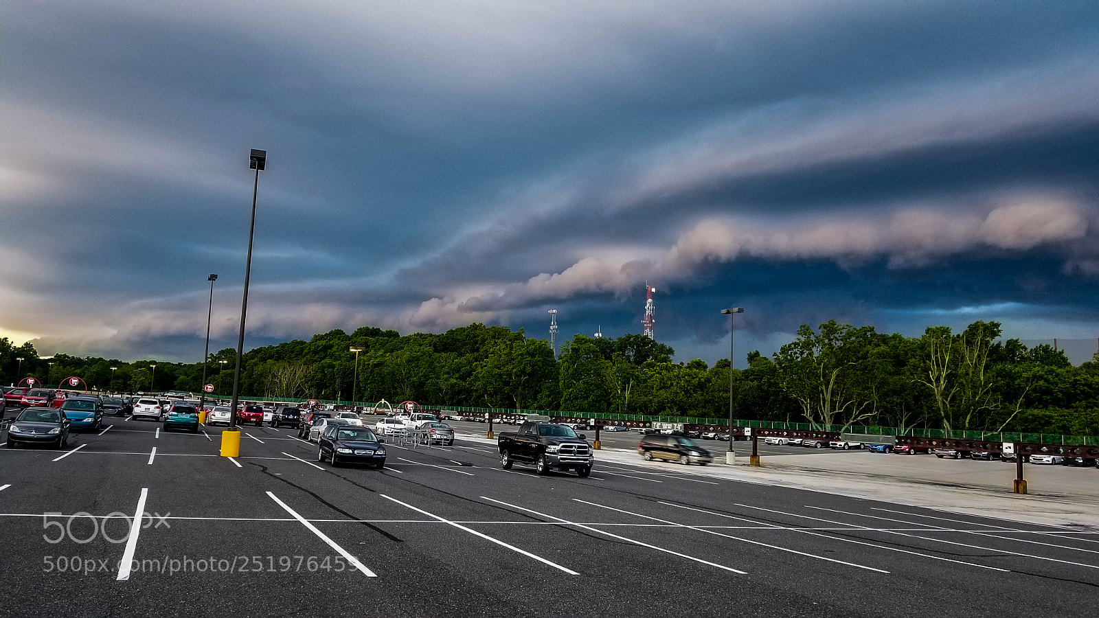Samsung Galaxy S8+ sample photo. Incoming storm photography
