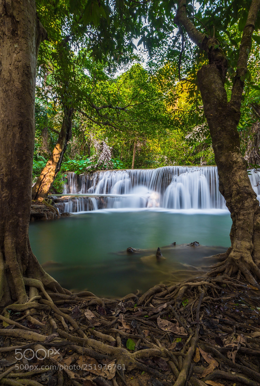 Olympus OM-D E-M1 Mark II sample photo. Huay mae khamin waterfall photography