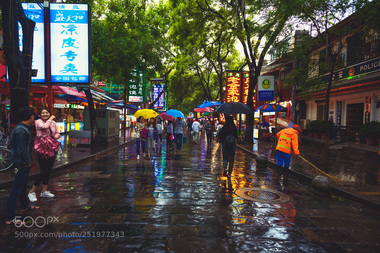 Nikon D800 sample photo. Xi'an - market street photography