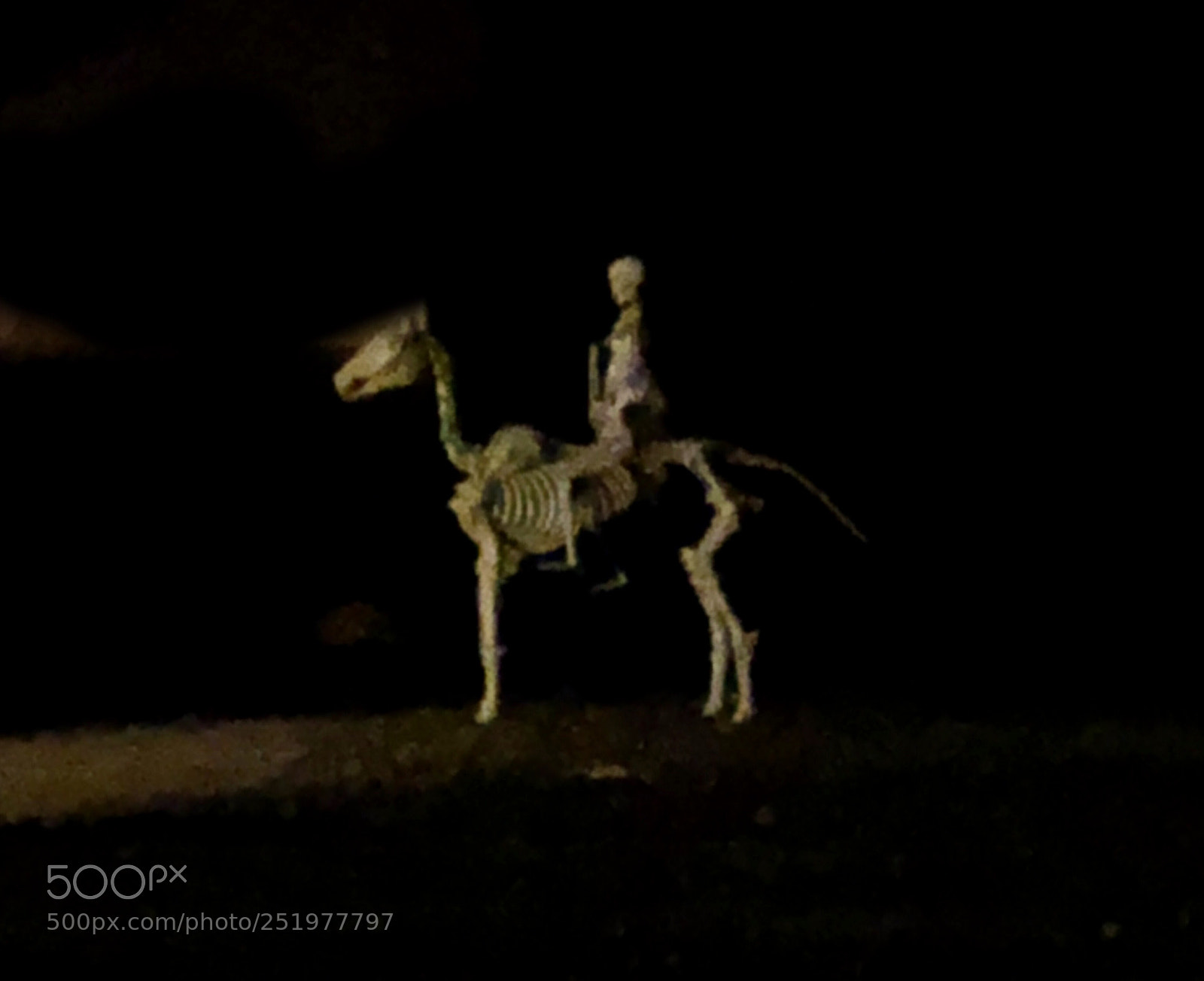 Apple iPhone 8 sample photo. Skeleton rider photography