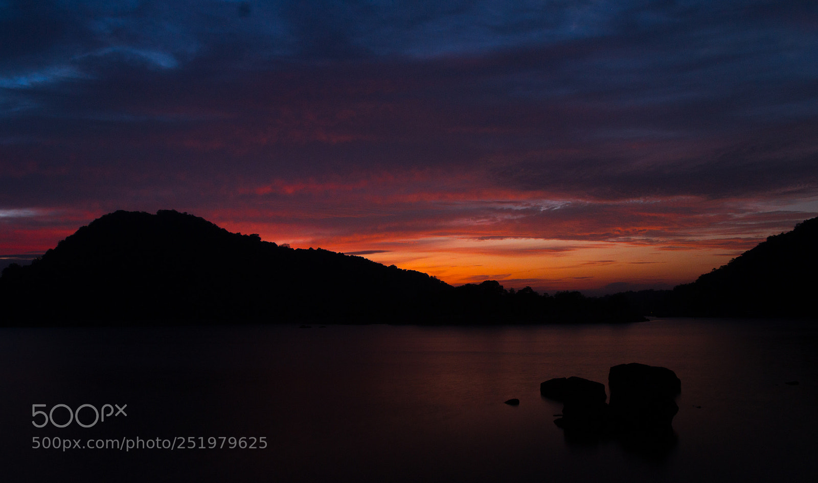 Nikon D3100 sample photo. Lake, long exposure photography