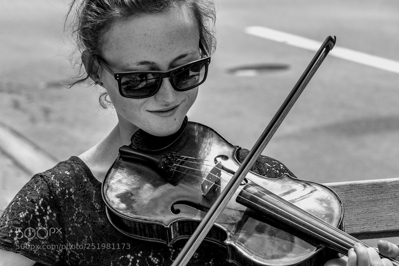 Nikon D5200 sample photo. The musician. photography
