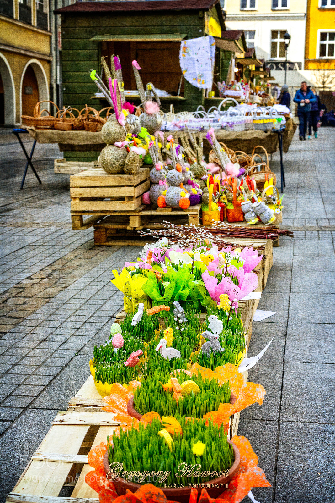 Nikon D800 sample photo. Jarmark wielkanocny perspektywa. gliwice photography